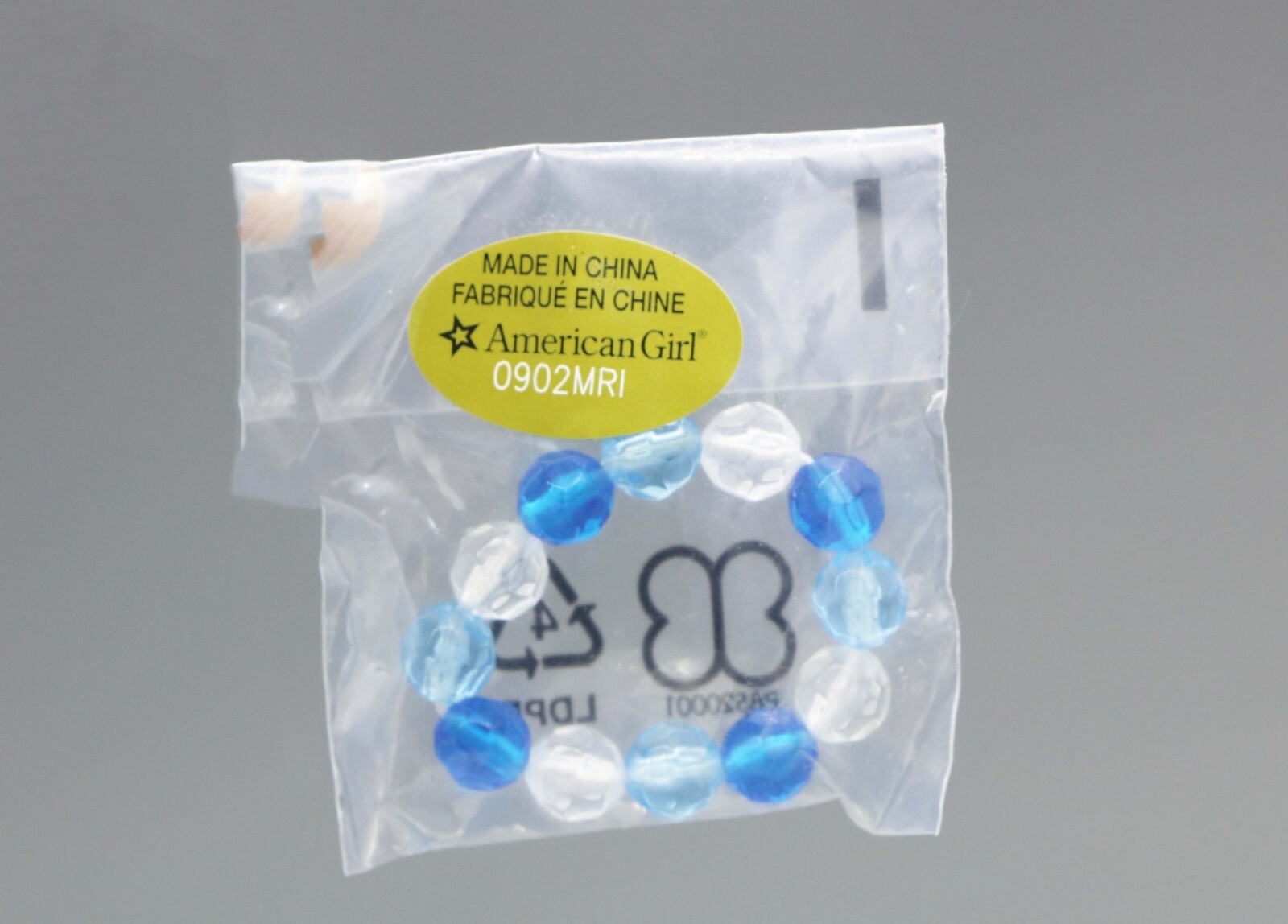 American Girl Blue Crystal Bracelet for 18'' doll meet