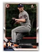 2018 Bowman Draft - Chrome #BDC-23 Jayson Schroeder (RC)