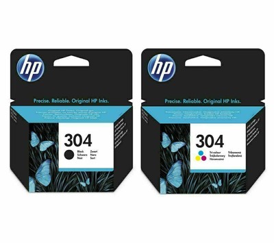 Pack 304 HP Negro + Color cartuchos tintas original nuevo | eBay