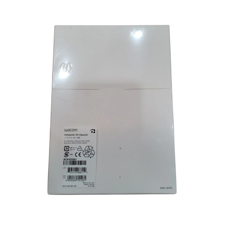 Wacom Bamboo Notepads A5 3 Pack for Bamboo Slate Bamboo Spark - Image 3 of 4