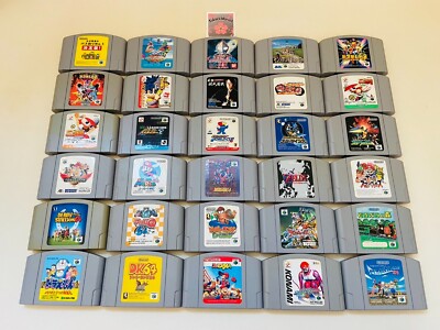 Nintendo 64 N64 Games Cartridge Japanese You Pick Authentic Mario Zelda Pokemon