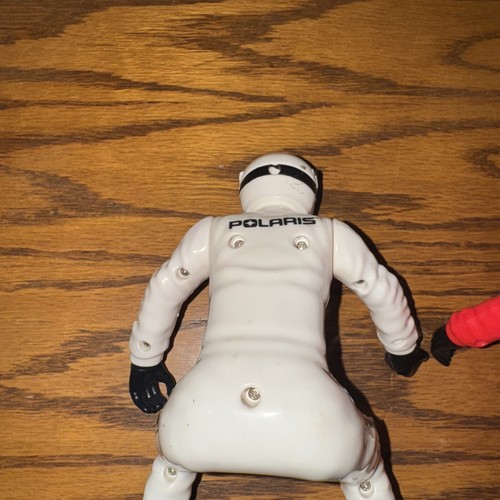 Tonka Vintage Polaris Scrambler XP Red & White Plastic Figure Riders - Picture 9 of 14