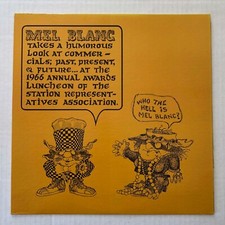 MEL BLANC Takes A Humorous Look At Commercials 1966 PROMO ONLY Comedy LP Minty!