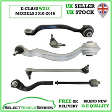 NEW MERCEDES E-CLASS W212 FRONT LEFT SUSPENSION CONTROL ARMS SET X6 2010-2016