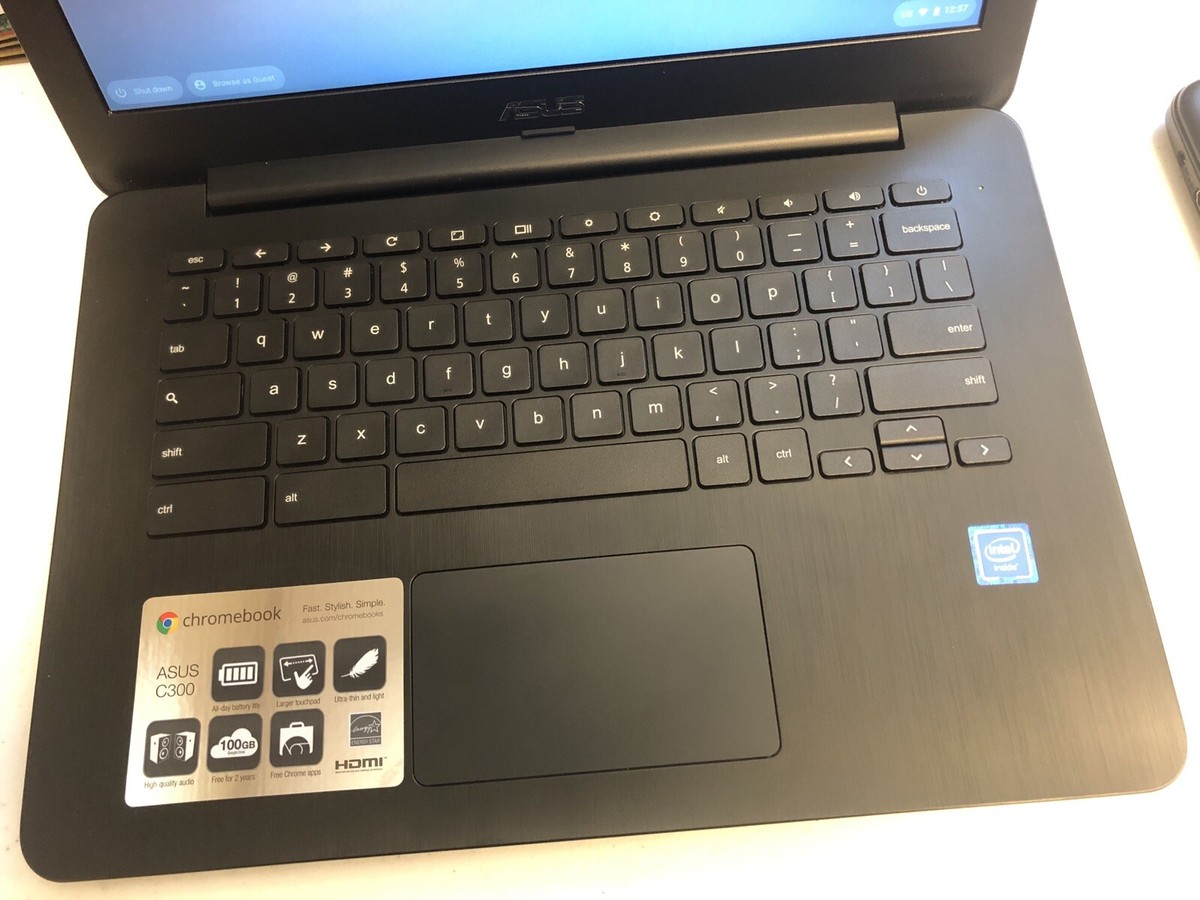 Asus C300M Chromebook | 13.3 in | Chrome OStebook/Laptop | Built
