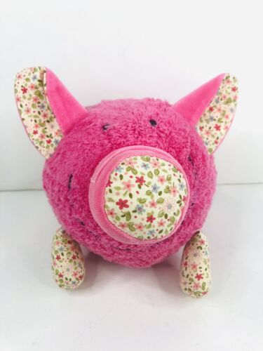 Kathe Kruse Pink Pig Stuffed Animal Plush Toy  - Picture 1 of 9