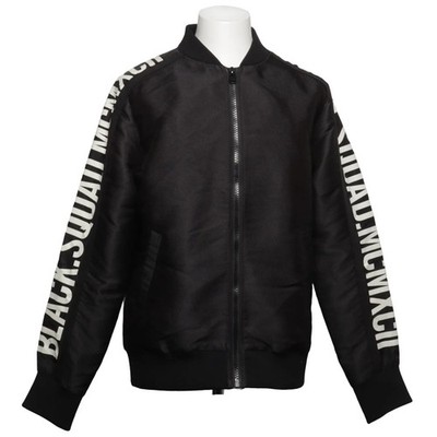 FSBN, Bomberjacke, Herren, Größe: L, Schwarz/Weiß, Polyamid/Polyester #FOK
