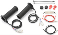 Daytona Heizgriffe 4 stufig mit integriertem Schalter - 22mm mit Batterieschutz