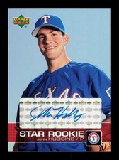 2003 Upper Deck Prospect Premieres #P38 John Hudgins AUTO  Texas Rangers