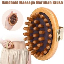 Lymphatic Drainage Abdomen Massage Brush Body Meridian Brush Beauty Salon Lot Q7