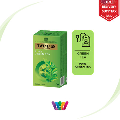 TWININGS Pure Green Tea (25'x 2g)