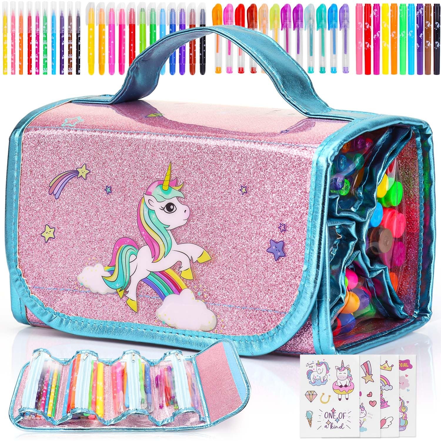 Set For Kids With 10.5 X 7.5 X 3 Inches, Pink
