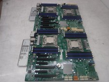 QTY 2 SUPERMICRO X10DAI LGA 2011 MOTHERBOARD DUAL XEON E5-2630 V4 T4-D4
