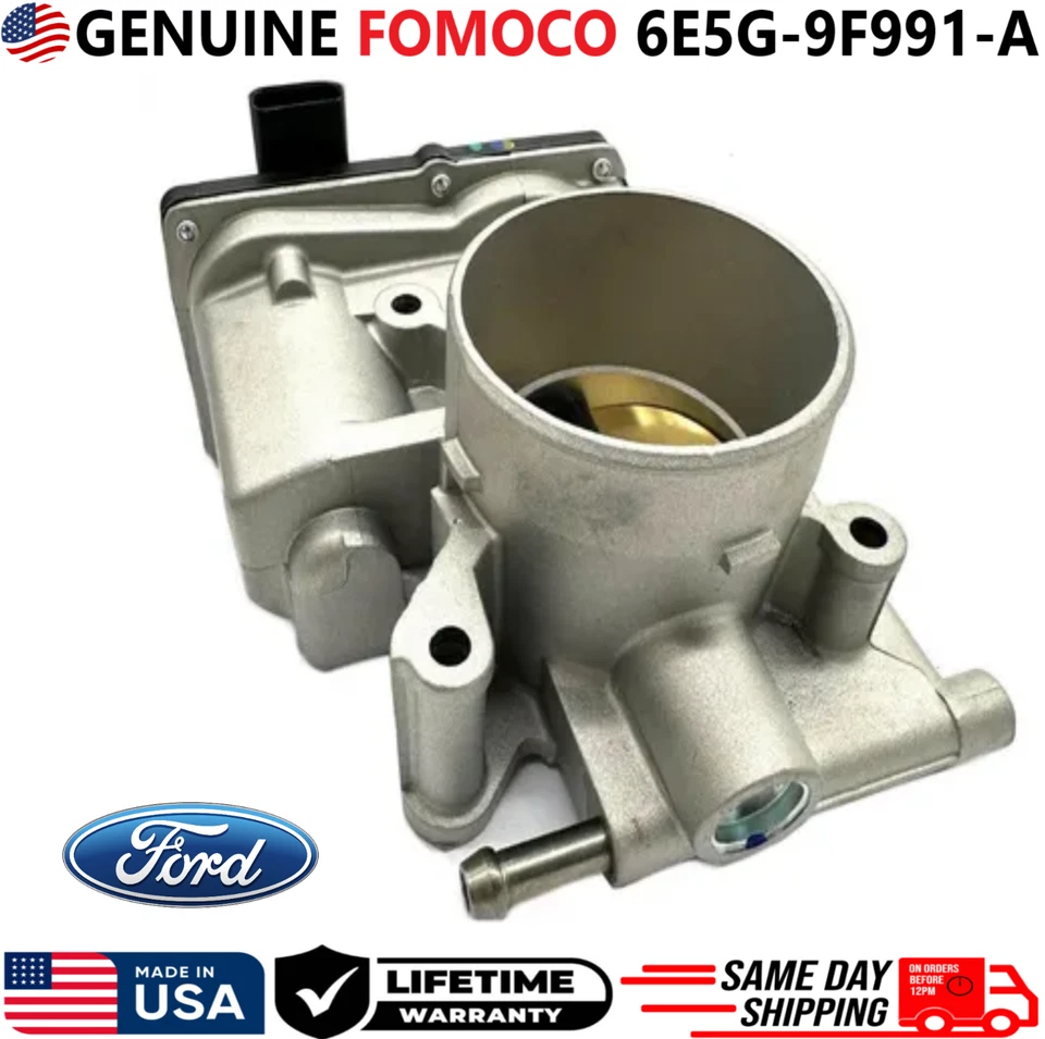 GENUINE FORD Throttle Body For 2006-2009 Ford Fusion Milan 2.3L I4, 6E5E-9F991-A - Image 3 of 4