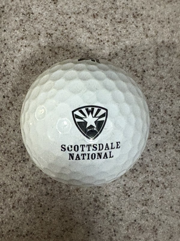 Scottsdale National Souvenir Golf Ball. PXG. Top 100 Golf Course