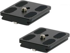 Durable 50mm Quick Release Plates for Professional Cameras - Arca-Swiss Fit