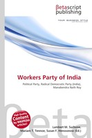 Lambert M. Surhone (U. A.) | Workers Party Of India | Taschenbuch | Englisch