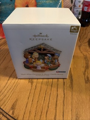 Snoopy Peanuts Hallmark 2006 What Christmas is About Linus Speech Charlie Brown