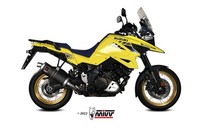 Auspuff Zugelassen Mivv Dakar Edelstahl Schwarz Suzuki V-STROM 1050 2020 - 2025