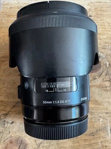 Sigma 50mm f/1.4 DG HSM Art Lens Canon