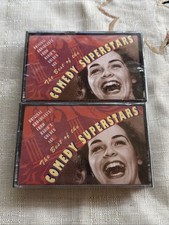 Comedy Superstars Golden Age of Radio 2 Volumes Cassette Tape New Sealed