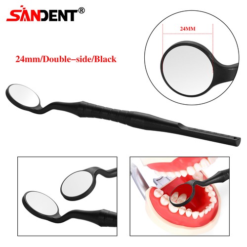Specchio Micro Bocca Dentale Sterilizzabile Riflettore Odontoscopio Doppio Lato 24mm - Foto 11 di 27