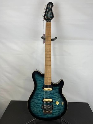 Excellent Sterling AX50QM Axis Electric Guitar, Roasted Maple Fingerboard, Yucat