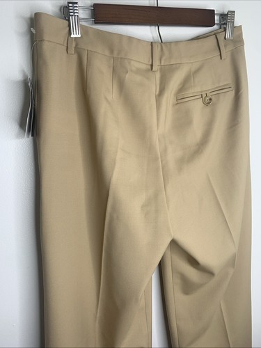 Lauren Ralph Lauren Pleated Wool-Blend Twill Pant Sz 8 New Retail $195 Wide Leg - Picture 10 of 15