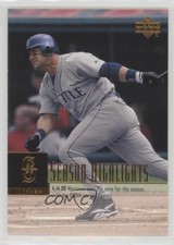 2001 Upper Deck Season Highlights Checklist Edgar Martinez #448 HOF 9ca