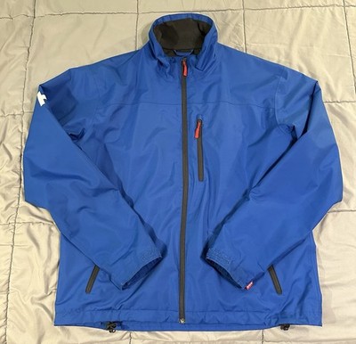 Helly Hansen Halifax Crew Midlayer Fleece Lined Jacket Mens Size XL Sailing Blue
