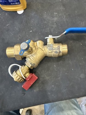 Macon Balancing 3/4'' Sweat SV Combo Union, Wye Strainer & Blncng Ball Valve