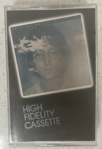 John Lennon- Imagine Cassette Reissue 1984 High Fidelity RARE - Picture 1 of 3