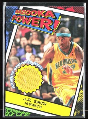 J.R. Smith 2005-06 Topps Bazooka Power! Jersey #BP-JRS New Orleans Hornets