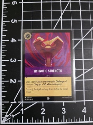 Hypnotic Strength 59/204 Cold Foil Lorcana Shimmering Skies NM/M