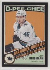2019 Upper Deck O-Pee-Chee Update Marquee Rookies Retro Black Lean Bergmann 03hs