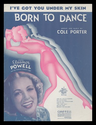 BORN TO DANCE Porter 1936 Ive Got You Under My Skin ELEANOR POWELL Sheet Music