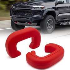 TOPUS Tow Hook Covers for Chevy Colorado Z71 ZR2 & GMC Canyon 2023 2024 Red