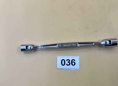 Snap-on Tools USA FH1618C 1/2'' × 9/16'' 12 Point Double Flex Head Wrench