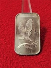 1 OZ 999.0 SILVER INGOT. SILVER TOWNE  BALD EAGLE                         #T1425