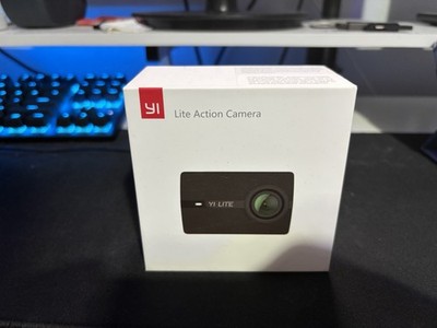 Yi Lite Action Camera With Mounts And Accessories