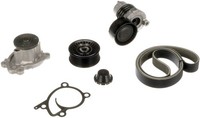 Gates Wasserpumpe + Keilrippenriemensatz U.A. FüR Dacia, Nissan, Renault