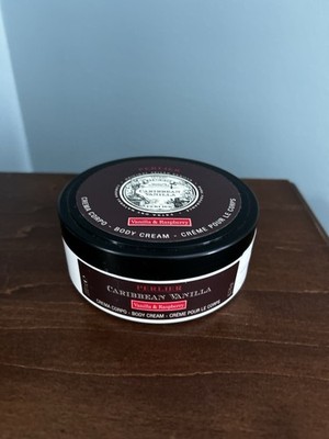 PERLIER ~ Vanilla & Raspberry BODY CREAM ~ 6.7 OZ NEW