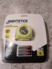 Nightstick Headlamp w/ Head Strap and Hard Hat Strap XPP-5450GNew 90 Lumen