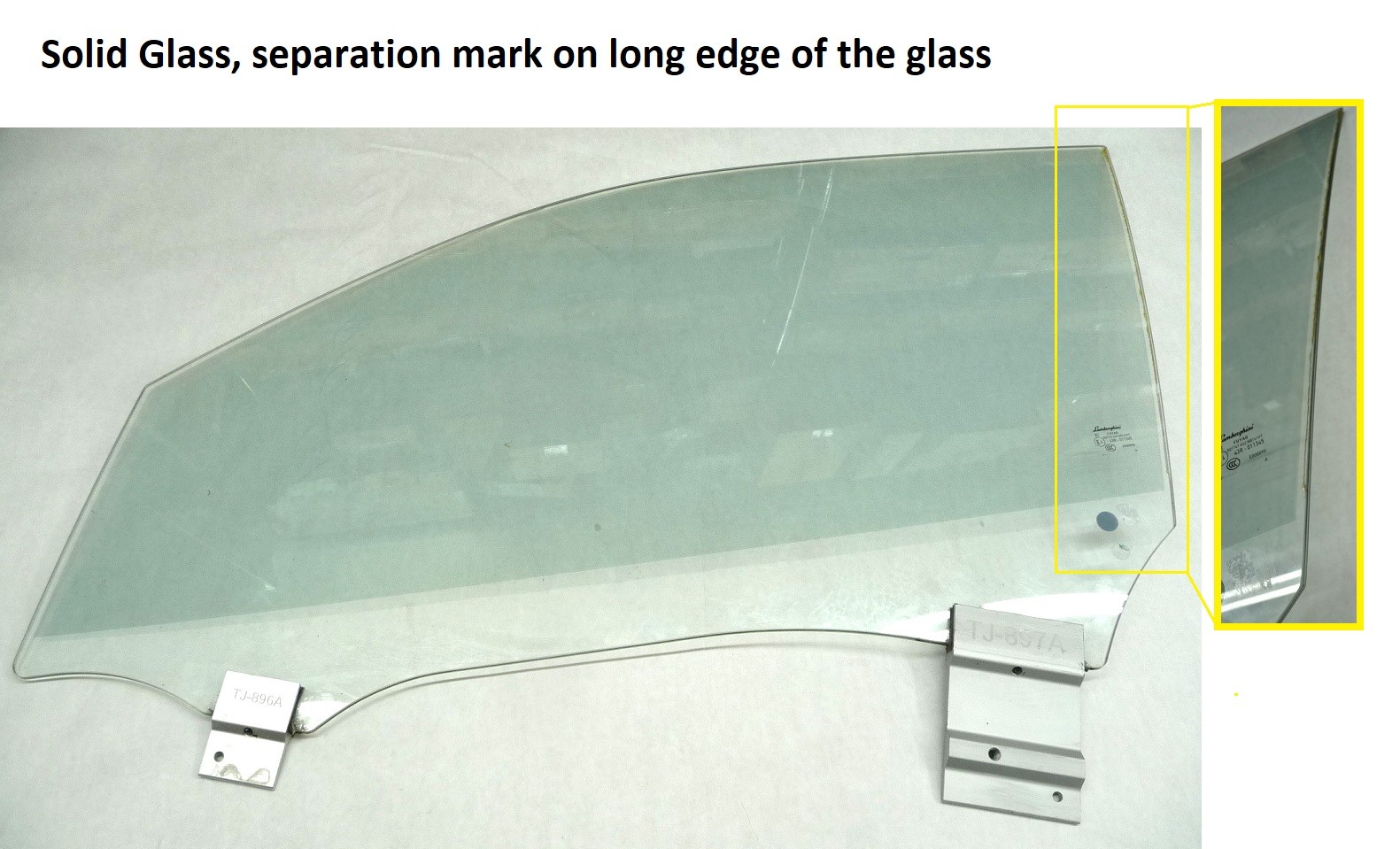 2022-2024 Lamborghini Urus Front Left Driver Door Window Glass 4ML845201A OE