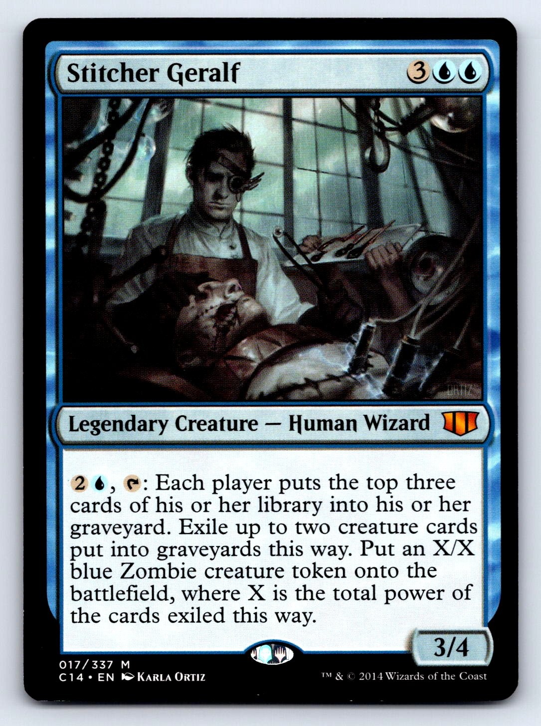 Stitcher Geralf M Commander 2014 17 LP
