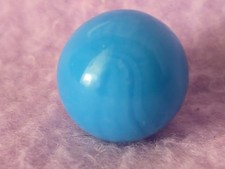 Rare M.F Christensen Opaque Turquoise .62" Inches Marble Mint Condition