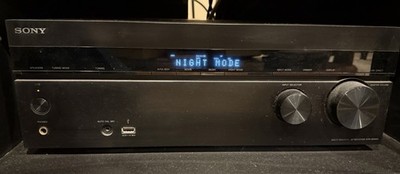 Sony STR-DH540 5.2 Channel 4K AV Receiver, antenna, 5 Speakers, 1 sub & 2 stands
