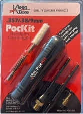 Kleen-Bore PocKIT Handgun Cleaning Kit ~ .22 Cal Pistols ~ POC-220