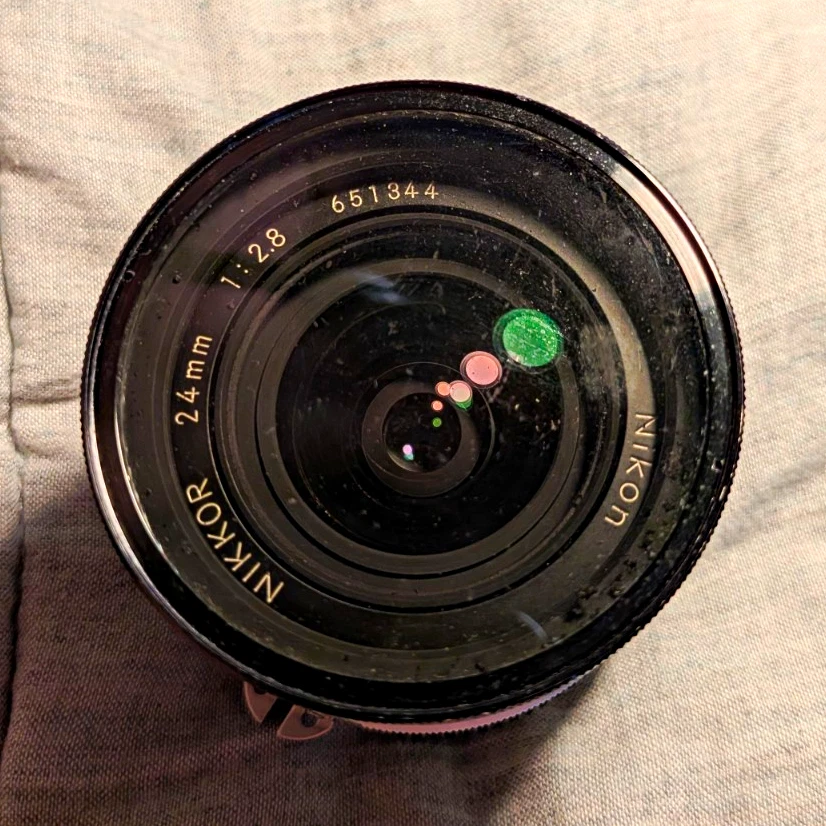 Nikon NIKKOR f/2.8 Camera Lenses 24mm Focal for sale | eBay