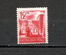 Franz.Zone  Rheinl.Pfalz  Mi.-Nr.   20 Type I:  Freimarken II  **    (B13)